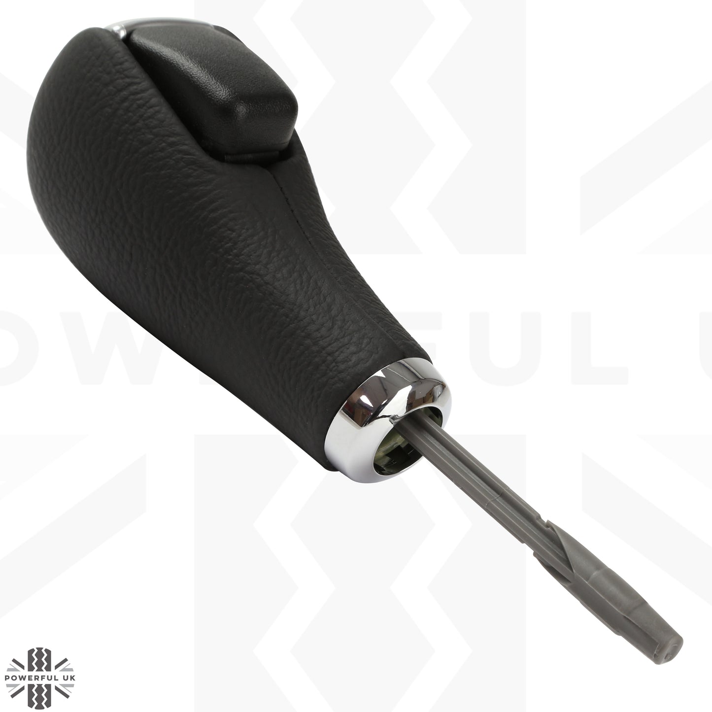 Leather Gear Knob with Gloss Black Insert for Range Rover Sport L320 2005-09