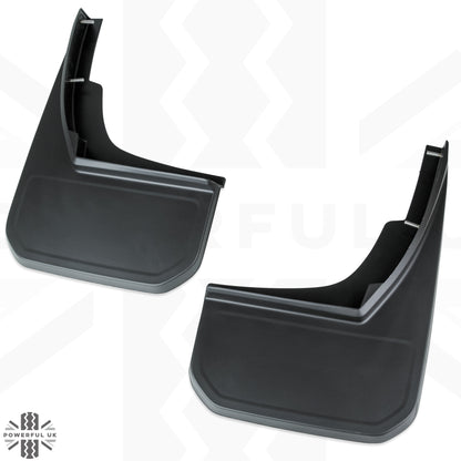 Front Mudflaps - Classic Design - Genuine - for Land Rover Defender L663