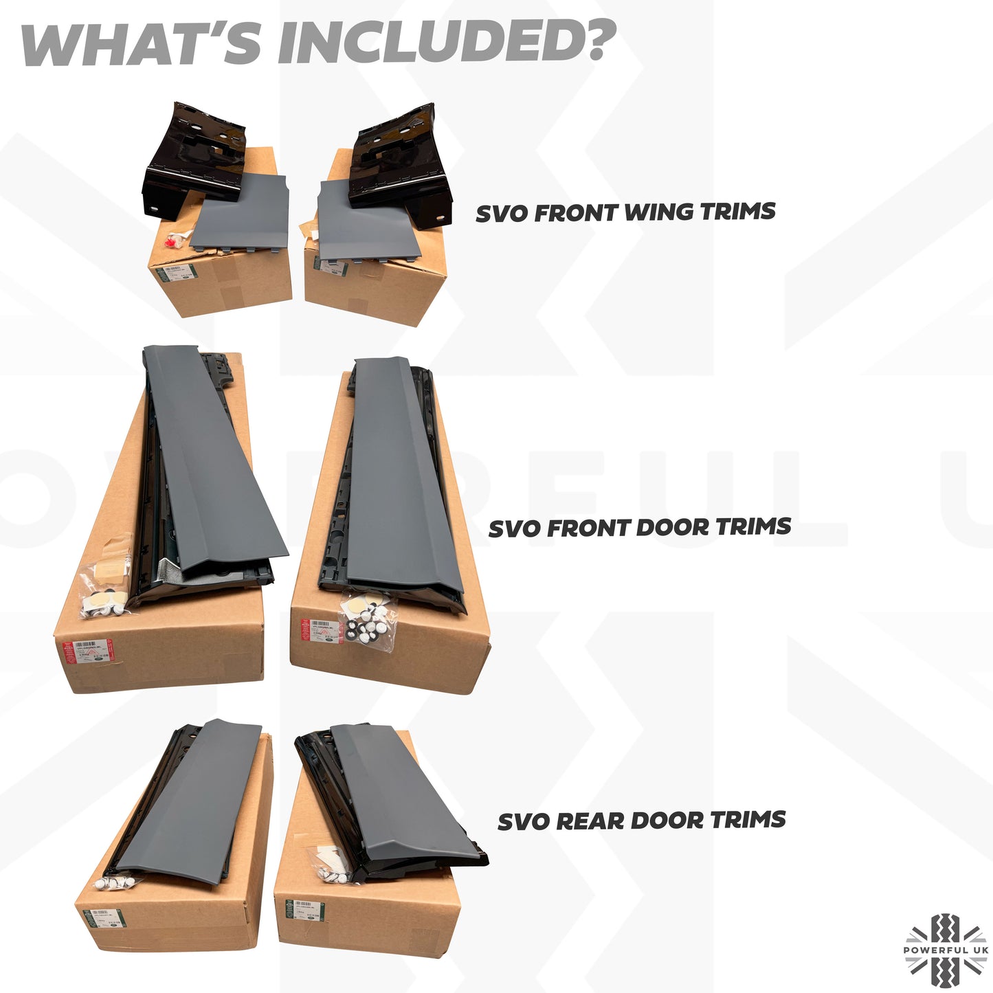 Genuine SVO Door Moulding Kit for Range Rover L405