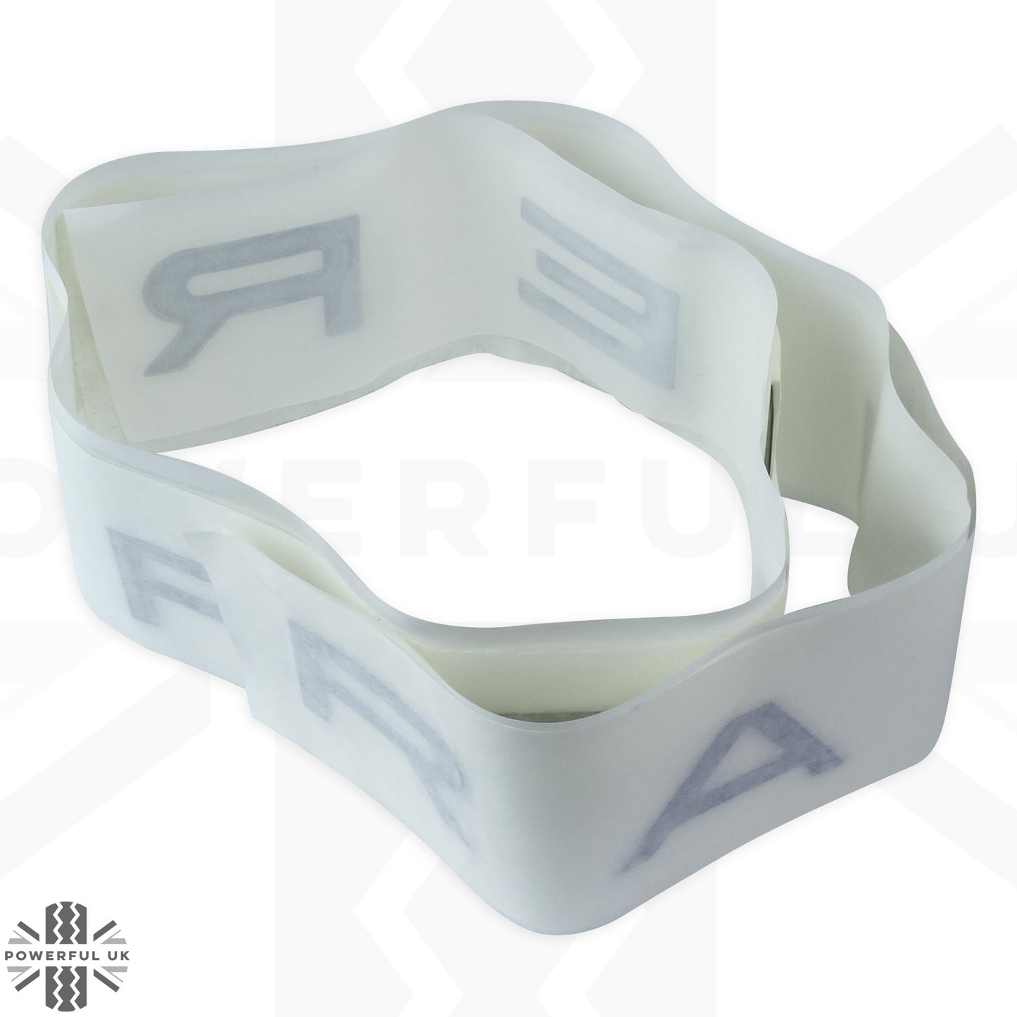 Genuine Bonnet Lettering for Range Rover P38 - Silver