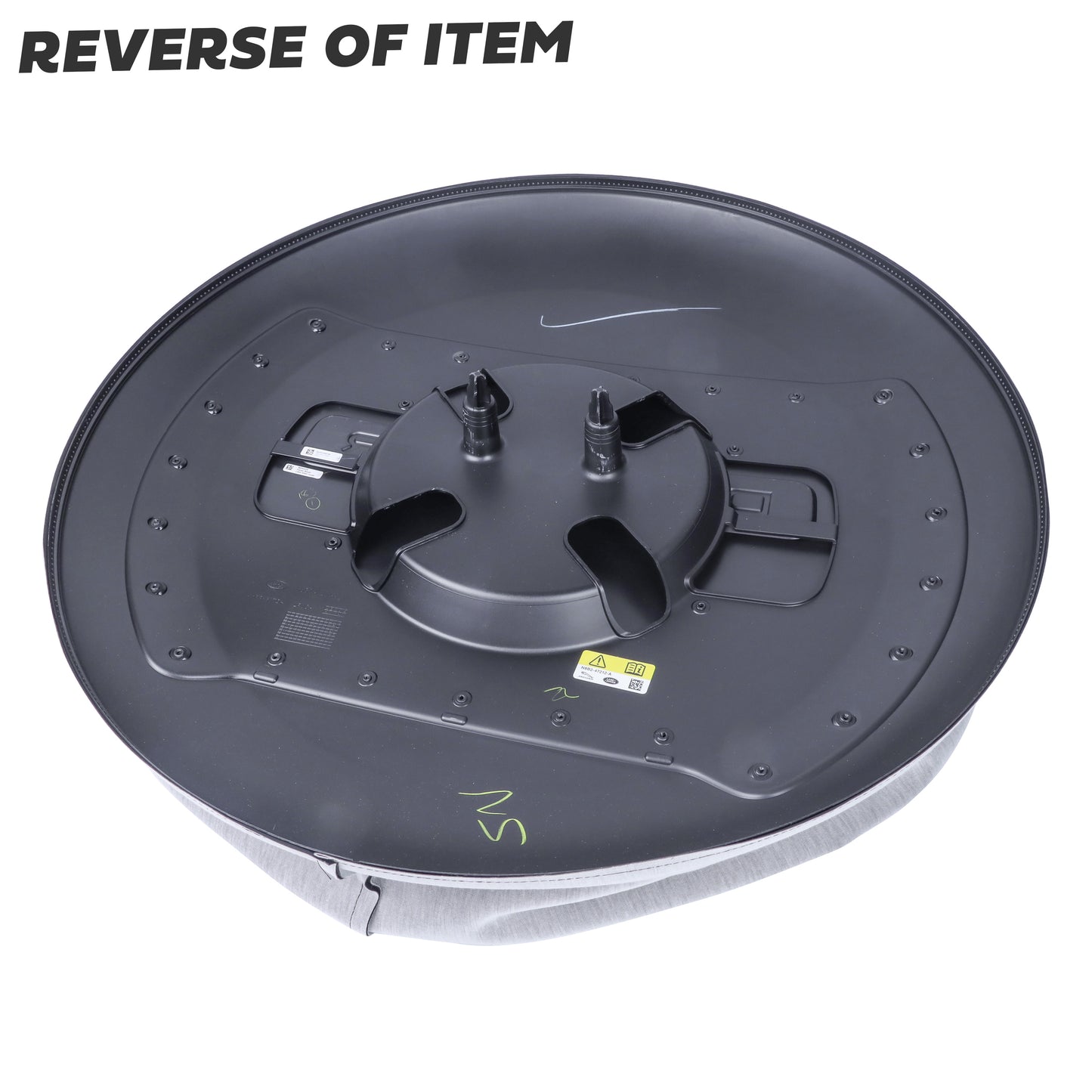 Spare Wheel Cover - Genuine (+ infill decals) for Land Rover Defender L663