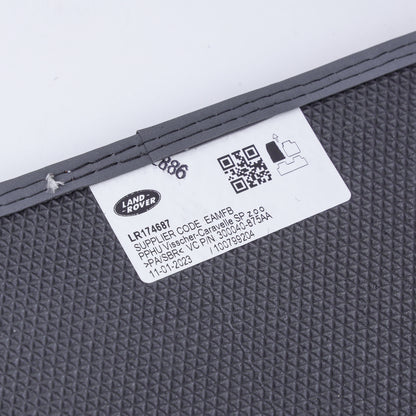 Grey Carpet Floor Mat Set - Genuine - for Land Rover Defender L663 (90 models) - RHD