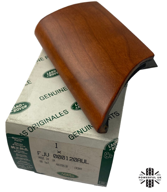 Genuine Interior Screen Surround in Cherry Wood for Range Rover L322 2002-05 - Right Side