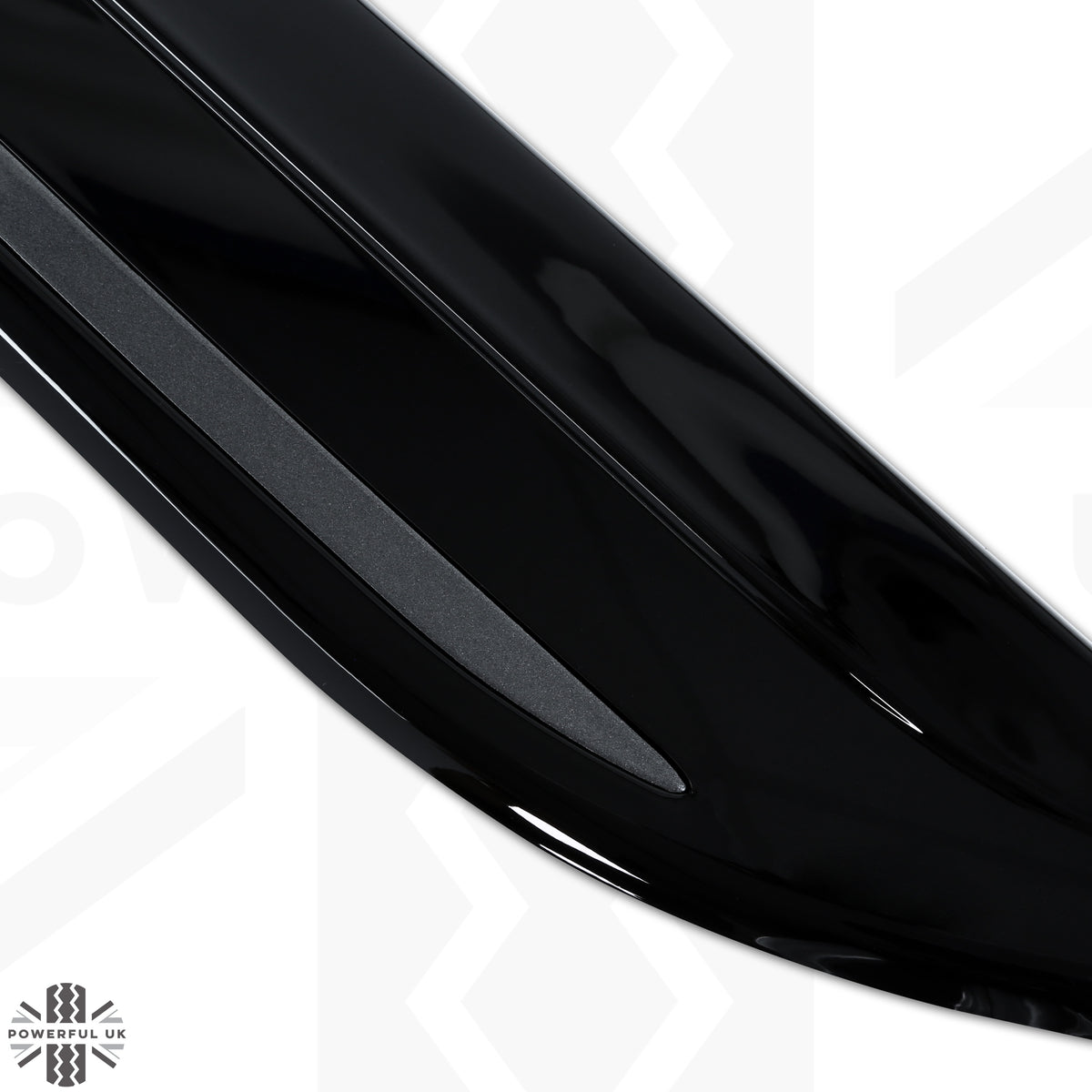 Dummy Bonnet Vents (Type 2) - 'Black & Grey' for Land Rover Freelander 2