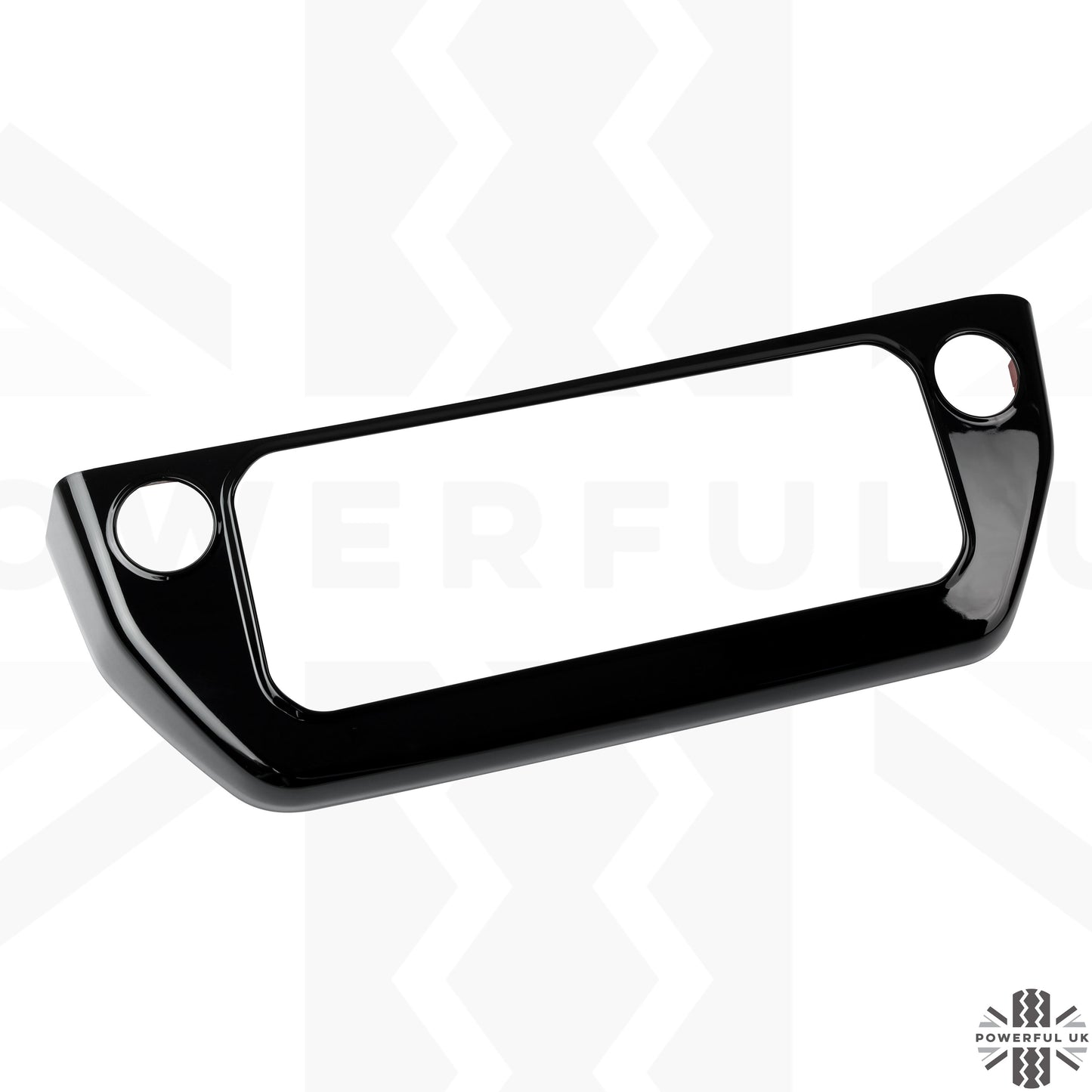 Centre Dash Cover Trim - Gloss Black - for Land Rover Defender L663