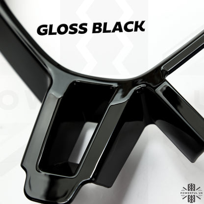 Steering Wheel Spoke Cover - Gloss Black - for Land Rover Defender L663