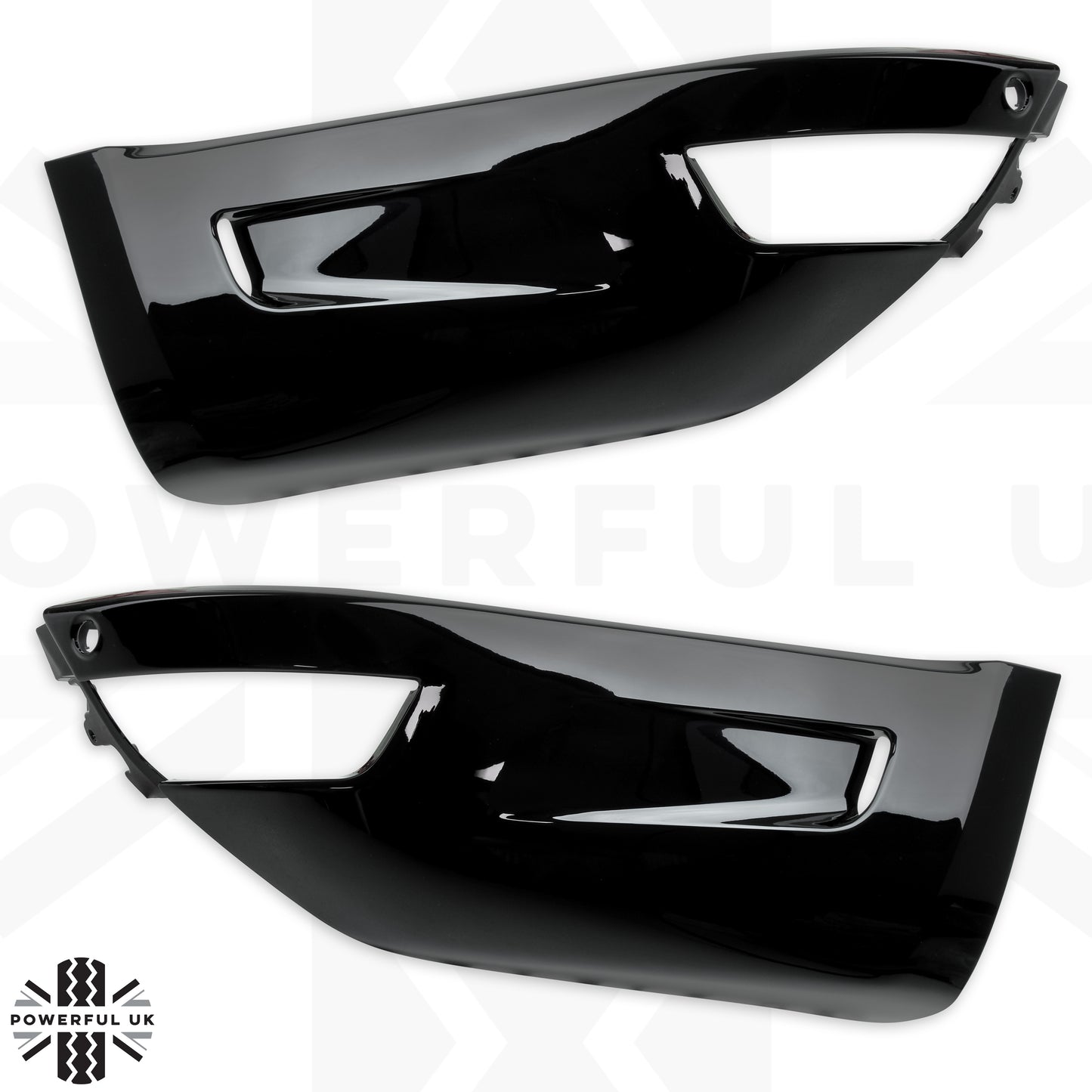 Rear Bumper Side Mouldings "R-Dynamic Design" for Range Rover Sport L494 (2014-17) - Gloss Black
