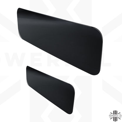 Spare Wheel Delete Cover Set for Land Rover Defender L663 - Gloss Black