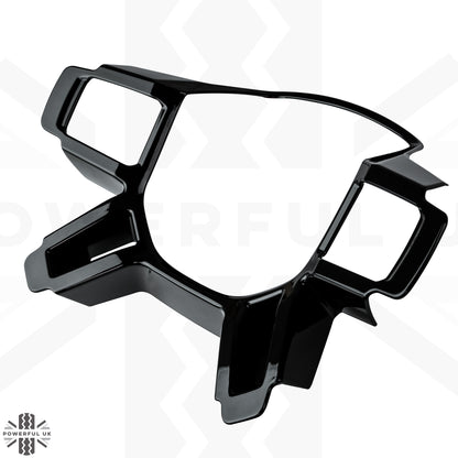 Steering Wheel Spoke Cover - Gloss Black - for Land Rover Defender L663