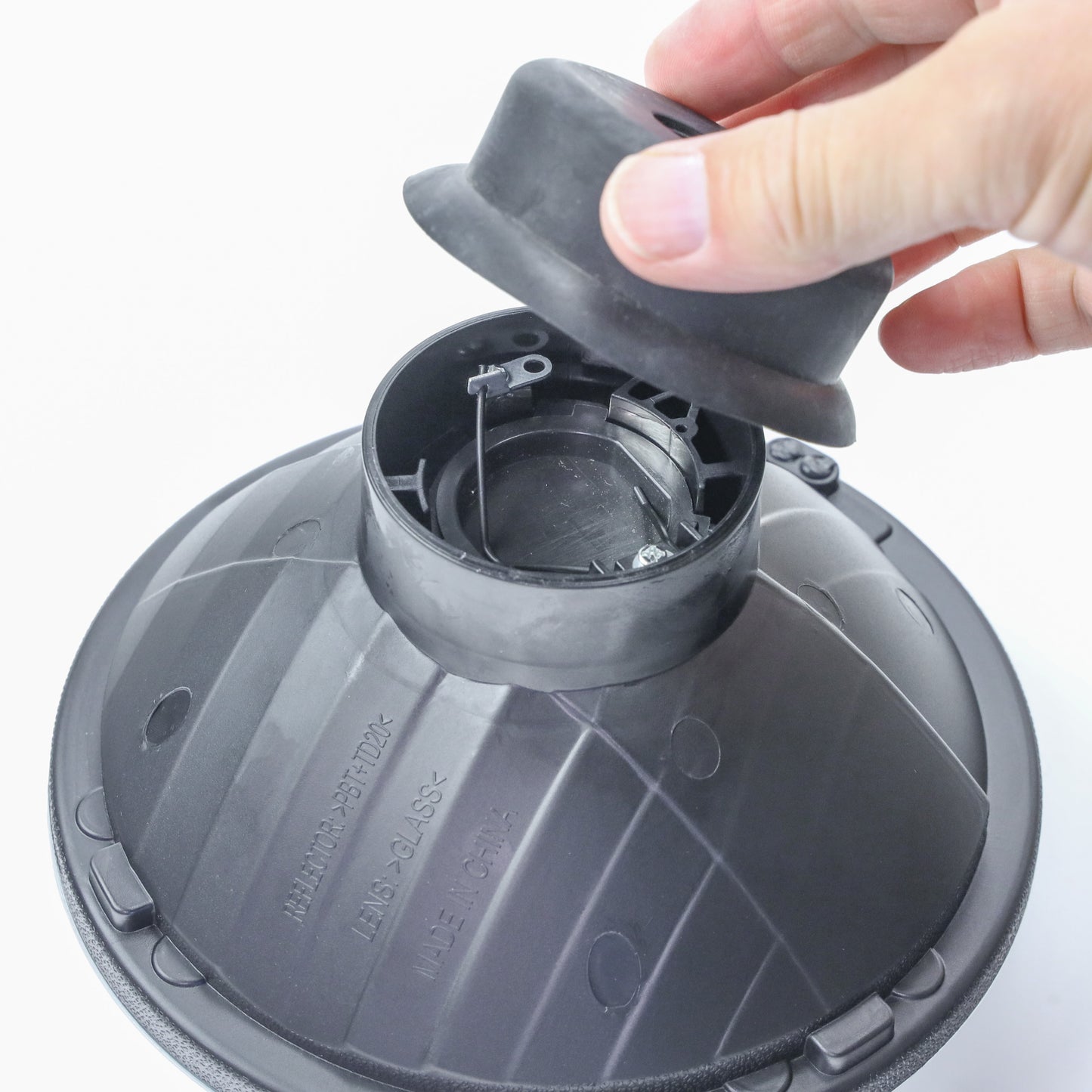 7" Headlights Glass Lens (Pair) for Range Rover Classic - RHD