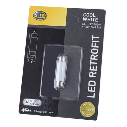 2x Hella 41mm LED Festoon Bulb