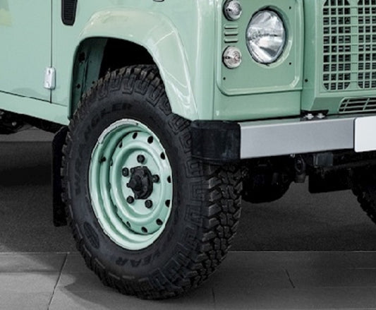 Genuine 16" Steel Wheel - Primer - for Classic Land Rover Defender Heritage