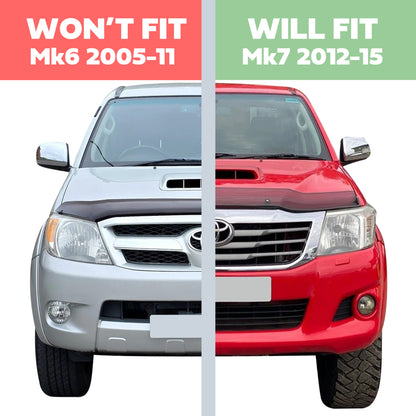 ABS Plastic Wheel Arch - RH Rear Tub - for Toyota Hilux Mk7