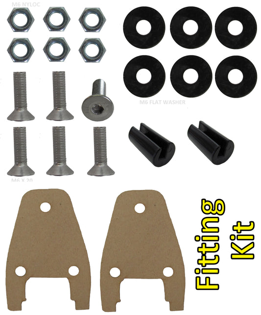 Bonnet Hinge Fitting Kit for Land Rover Defender