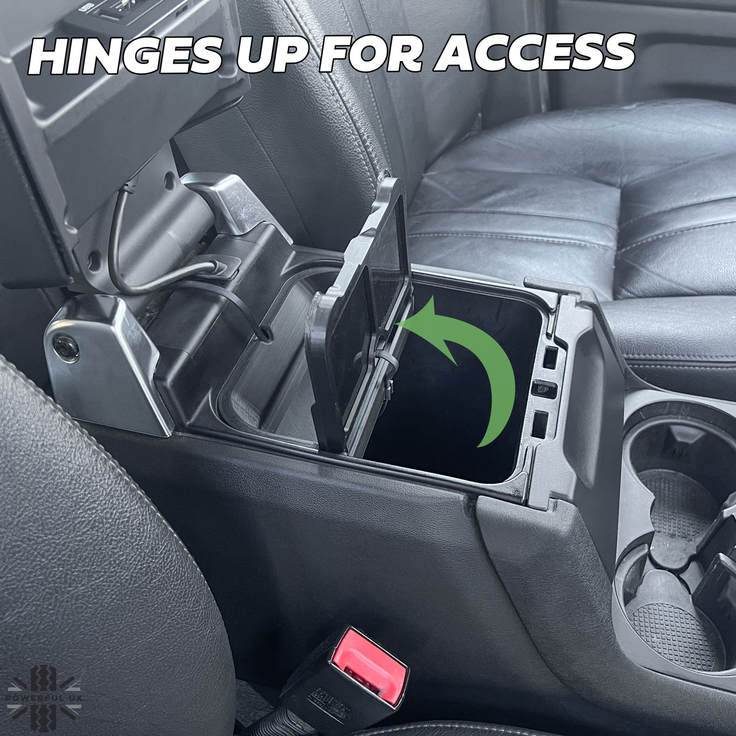 Cubby Box Wireless Phone Charging Kit for Range Rover Sport L320 (No Fridge)