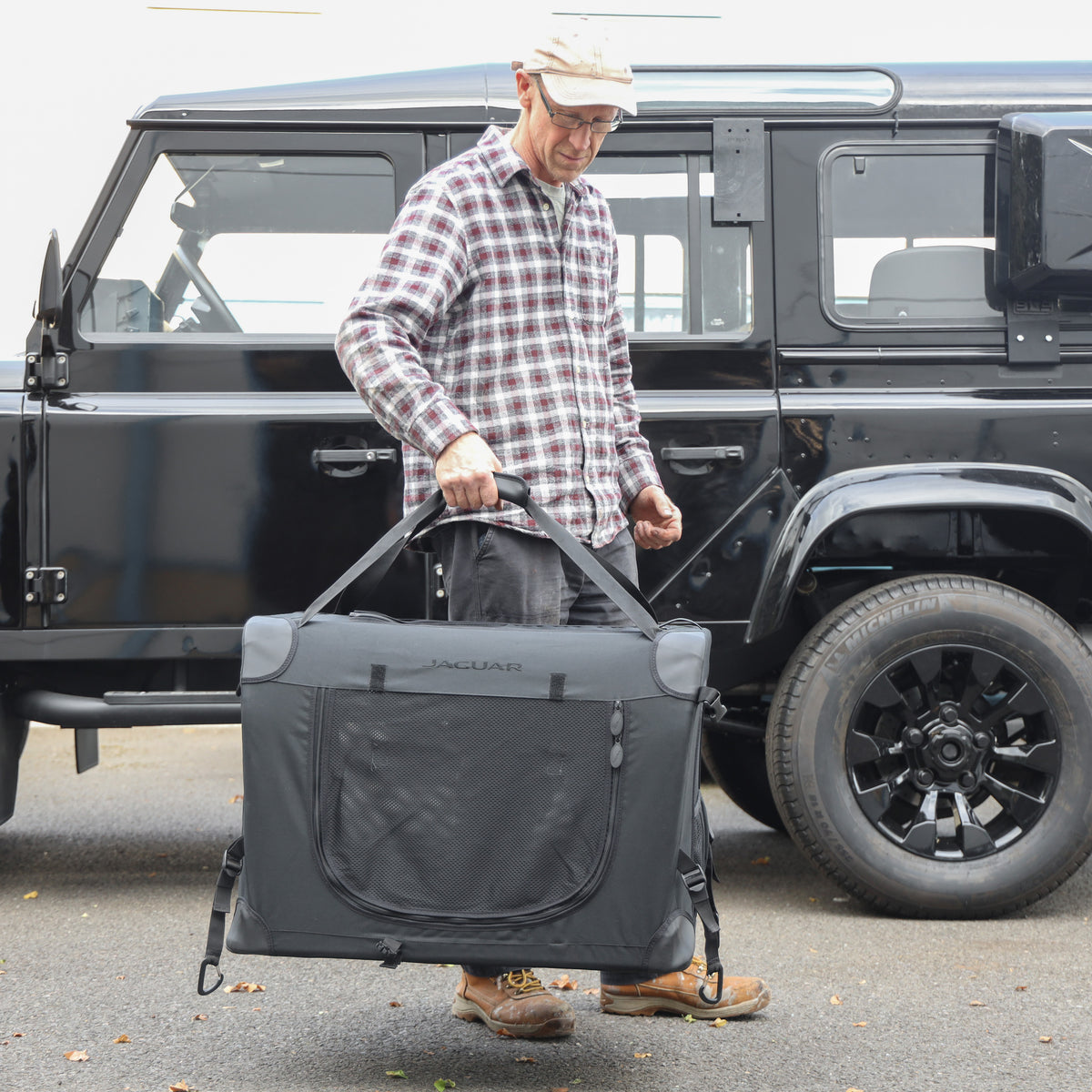 Genuine Jaguar Land Rover Foldable Pet Carrier