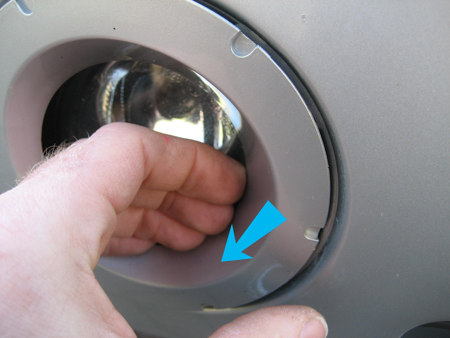 Chrome Fog Light Bezels for Range Rover L322 2002-05