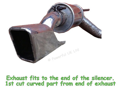 HST Style Exhaust Tips for Range Rover Sport - Diesel - Stainless