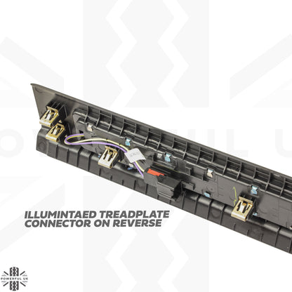 Genuine Illuminated V8 Scuff Plate for Land Rover Defender L663 (110/130) - Right