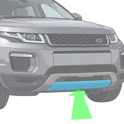 Front Bumper Tow Eye Cover for Range Rover Evoque 2016-19 - SE / SE Tech - Aftermarket