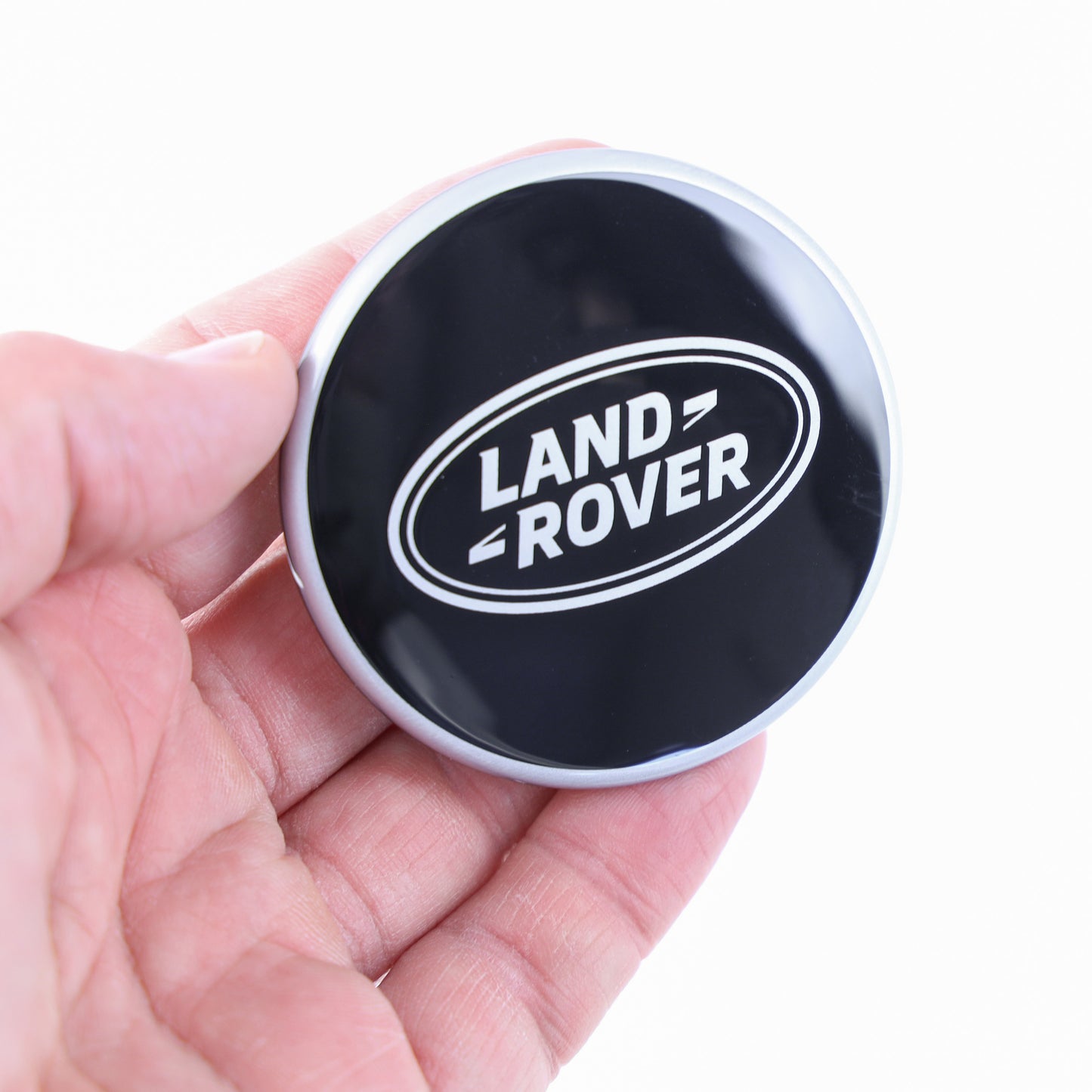 Genuine 5x ALL BLACK Alloy Wheel Centre caps for Land Rover Defender L663