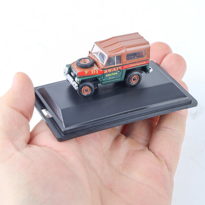 Fred Dibnah Lightweight Land Rover 1:76 Diecast Model by Oxford