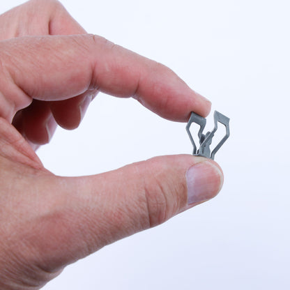 2x Metal Trim Clips for Overhead Console for Range Rover Evoque