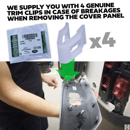 Smoked Rear Lights - UK Spec - for Land Rover Defender Model X