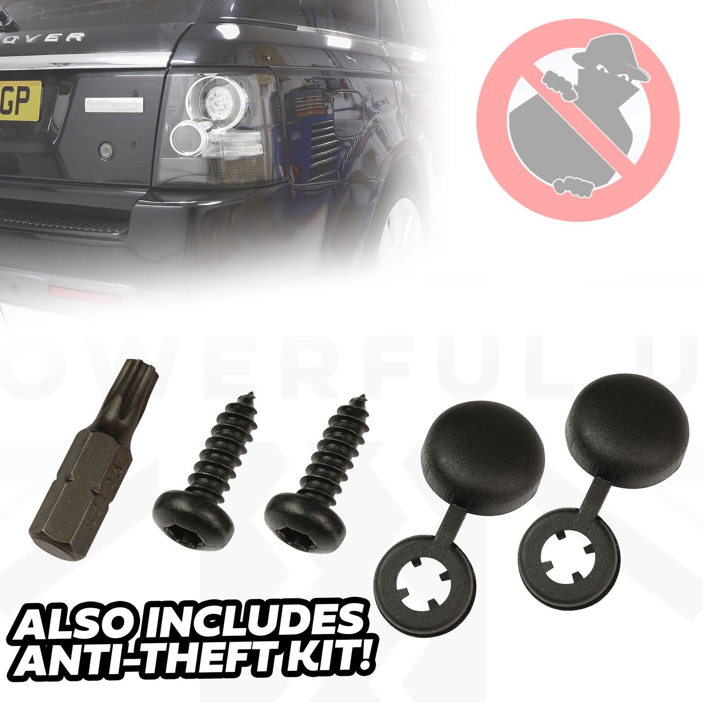 'Black Edition' LED Light Kit (includes reisistor looms) for Range Rover Sport L320 2005-09