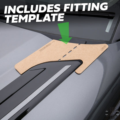 Dummy Bonnet Vents (Type 2) - 'All Gloss Black' for Range Rover Evoque