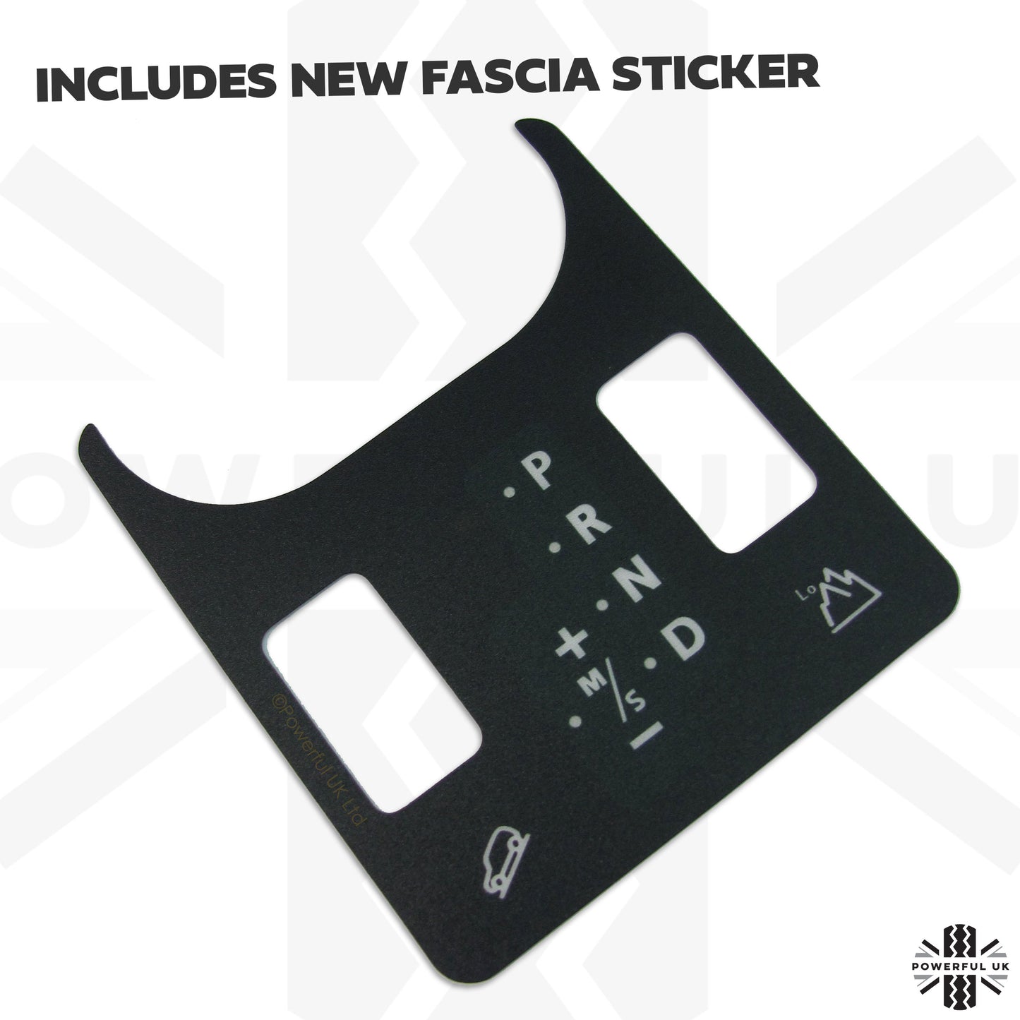 Gear Mode Switch - Repair & Refurb Kit - Black - for Range Rover L322 2002-06