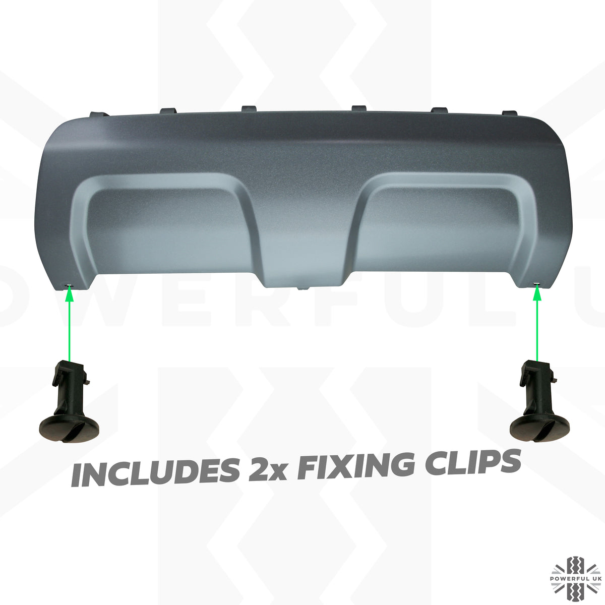 Rear Tow Eye Cover for Range Rover Sport L494 (2014-17)  - Genuine - Grey