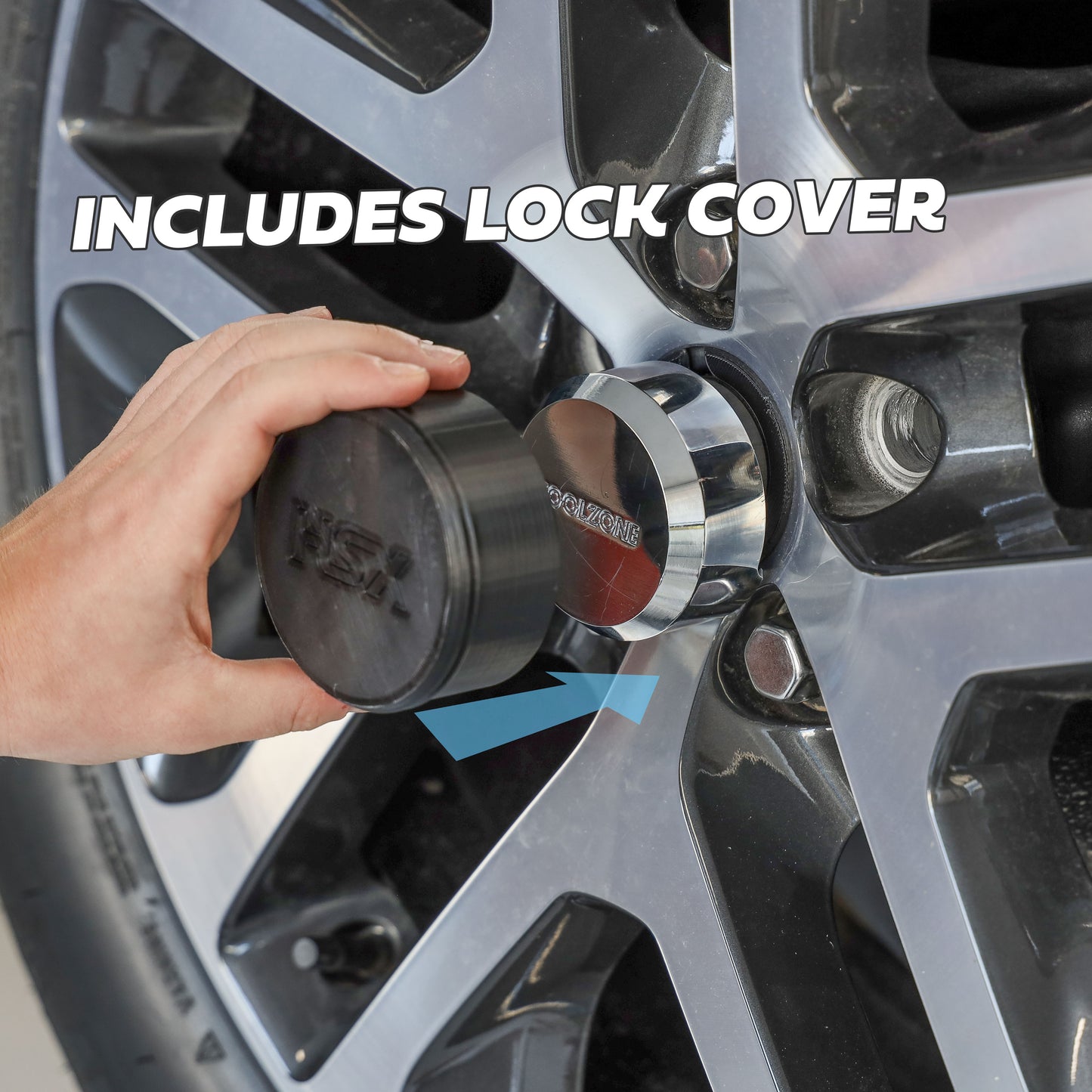 Lock Kit for 5094 18" Spare Wheel on Land Rover Defender L663