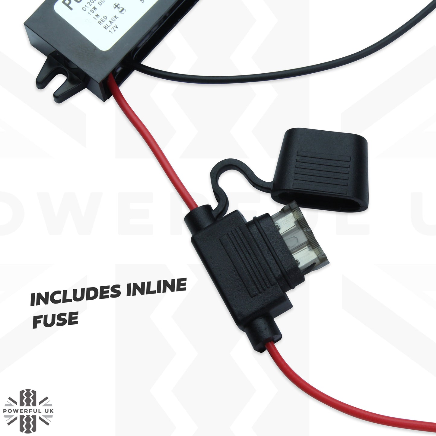 Dash Cam Overhead Console Wiring Kit for Range Rover Velar - USB-A