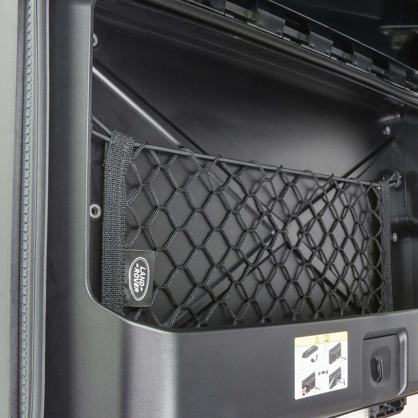 Genuine Side Mounted Box in Silver for Land Rover Defender L663 - 90 & 110