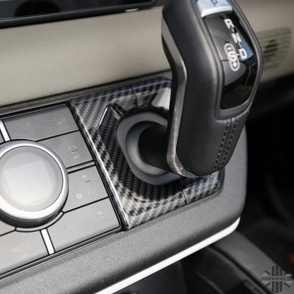 Gear Selector Surround Trim - Carbon Fibre - for Land Rover Defender L663