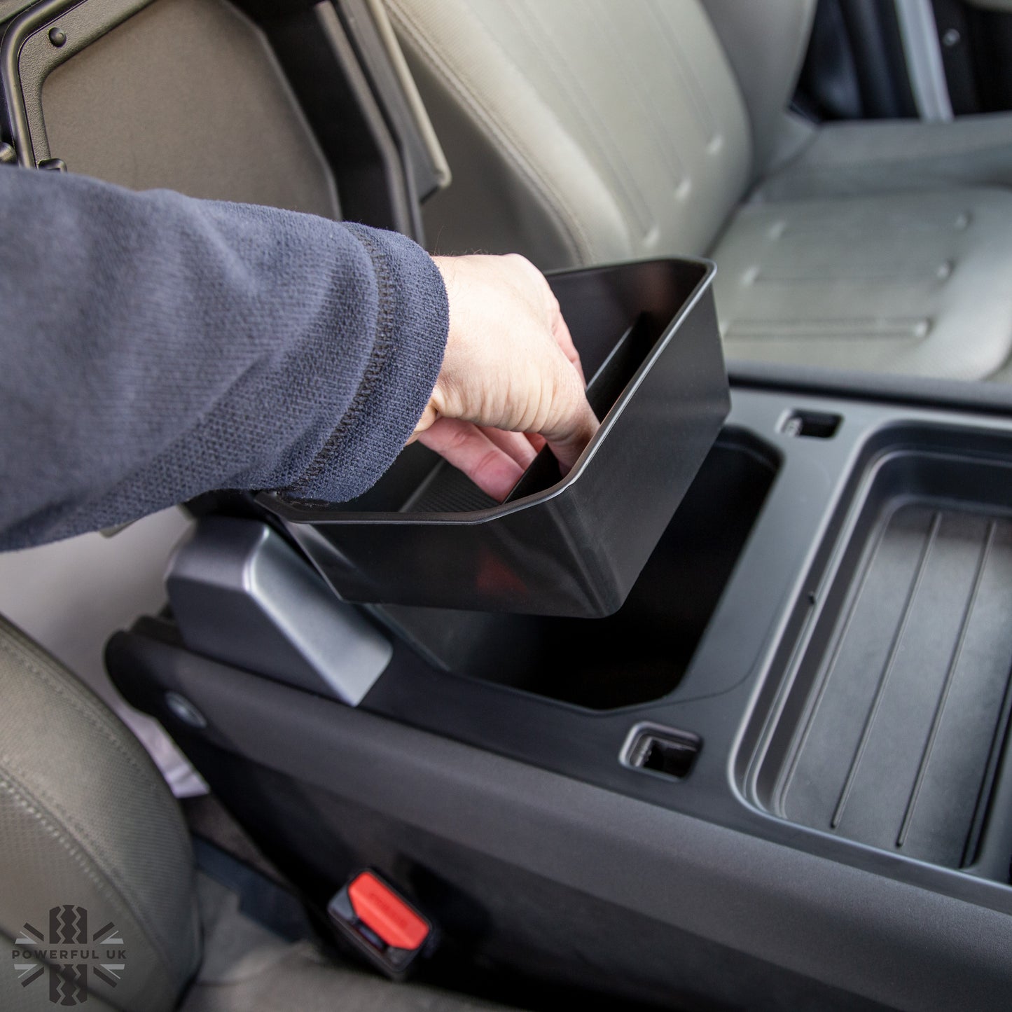 Front Armrest Storage Tray for Land Rover Defender L663 - Type A