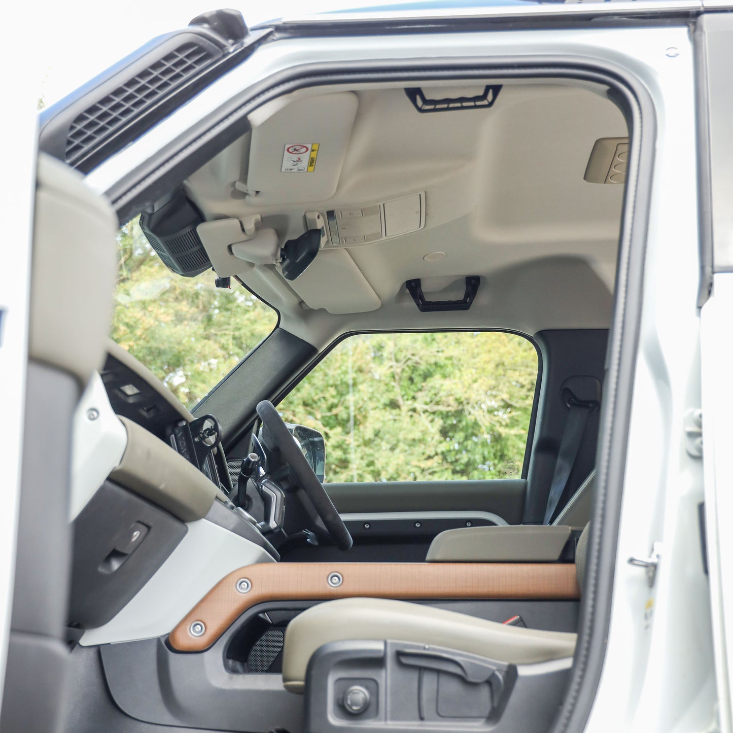 2x Roof Grab Handles for Land Rover Defender L663 - for FRONT handles