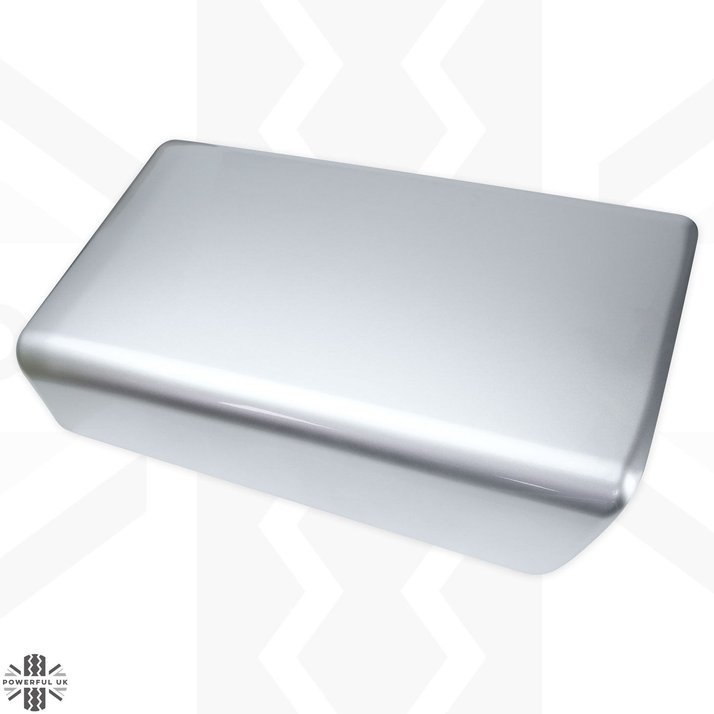 Centre Armrest Cover in Silver for Tesla Model 3 & Y