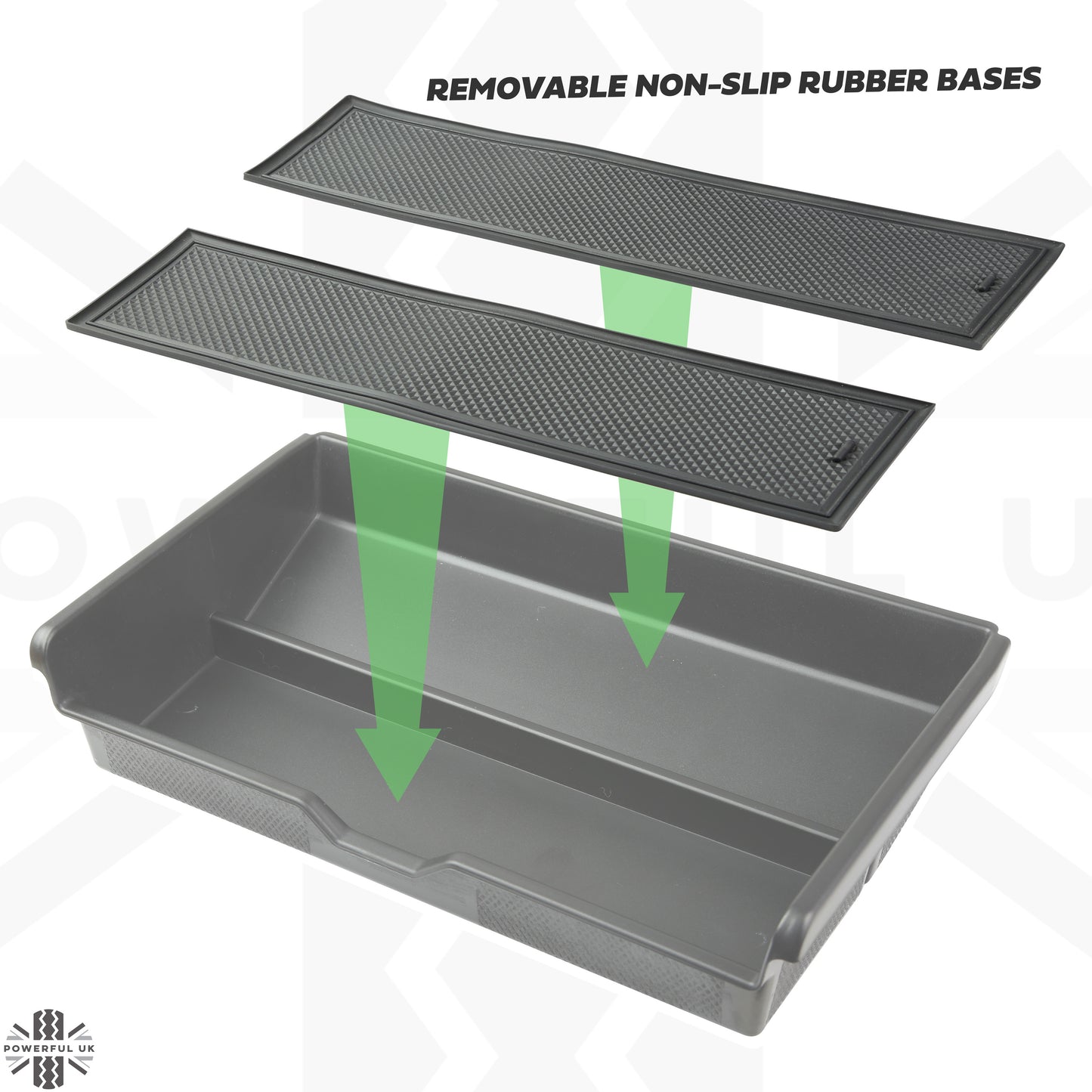 Centre Console Organiser Tray (Lower Front) for Land Rover Defender L663