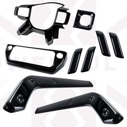 Interior Trim Kit for Land Rover Defender L663 - Gloss Black