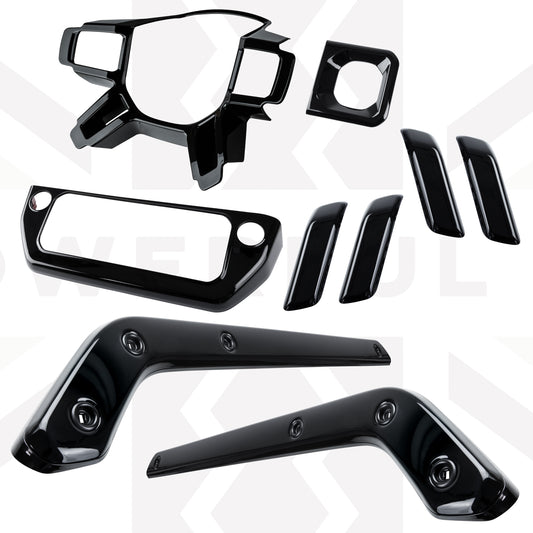 Interior Trim Kit for Land Rover Defender L663 - Gloss Black