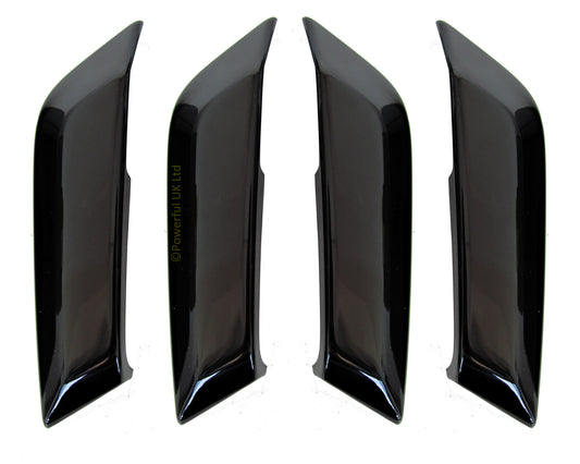 Interior Door Pull Covers (4 pc) - Gloss Black - for Land Rover Freelander 2