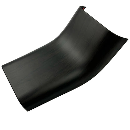 Rear Seat Air Vent 'Anti Kick' Cover in Oak Effect for Tesla Model 3