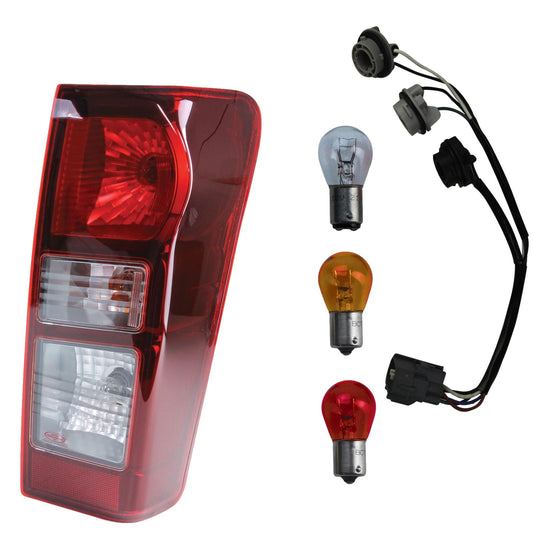 Isuzu Rodeo DMax Pickup (2012-21) Rear Light inc Loom+Bulbs - RH