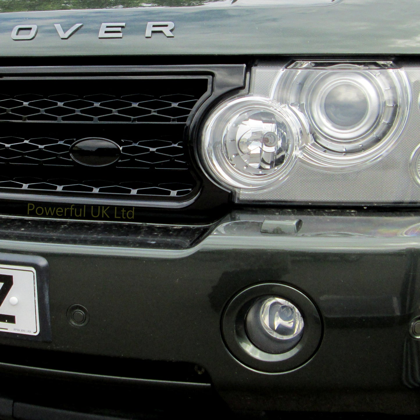 "Supercharged Style" Grille for Range Rover L322 05-09 - Black