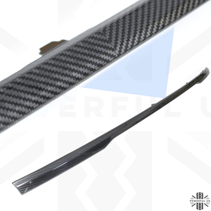 B-GRADE - Range Rover Sport L494 Tailgate Replacement Trim  - Genuine - Carbon Fibre
