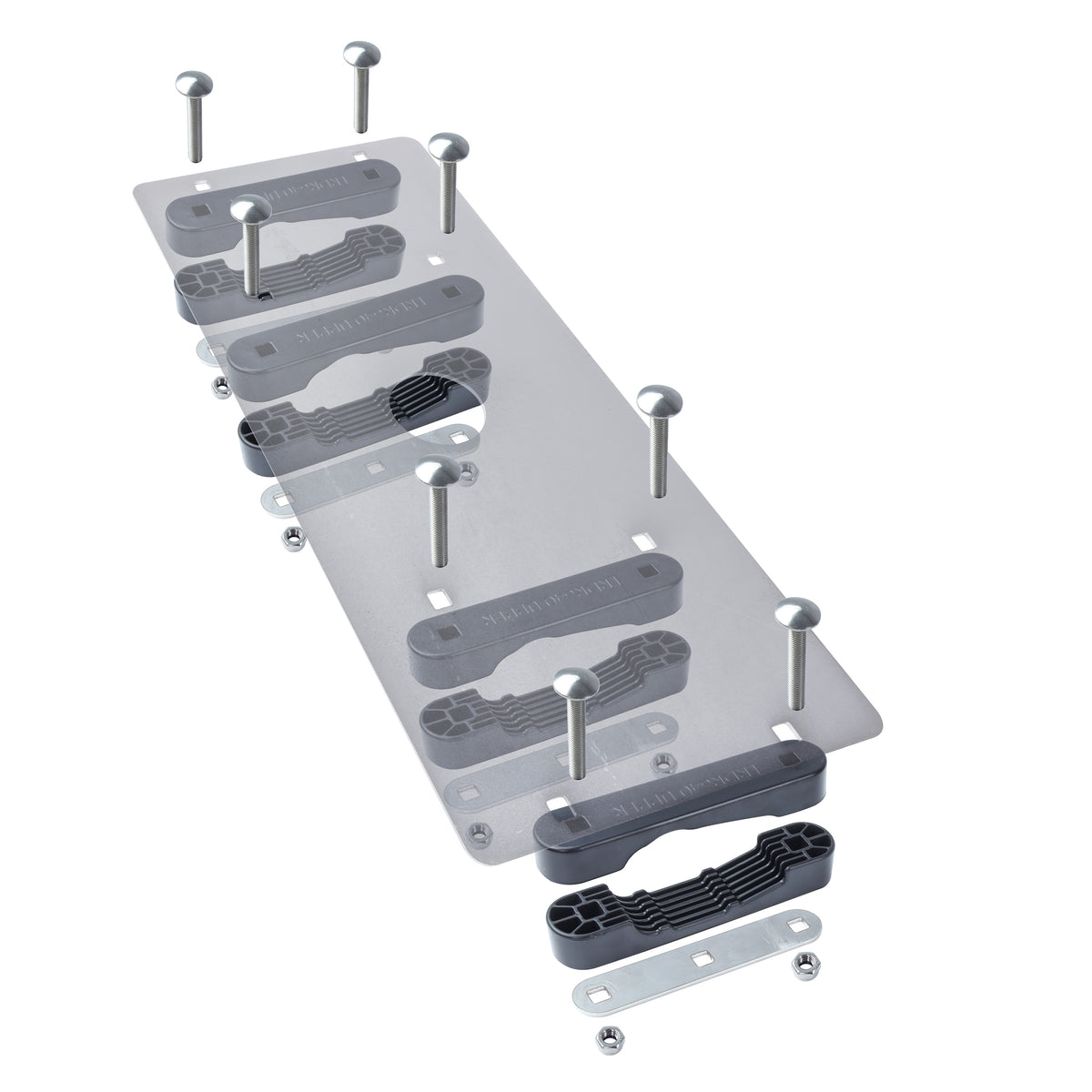 Roof Rack Mount Kit for the Thule Cross Bars - Kit A - XL Zinc Plated Steel