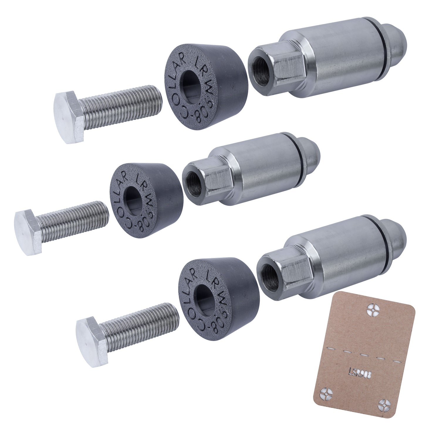 Extended Wheel Nut Kit for Land Rover Defender L663