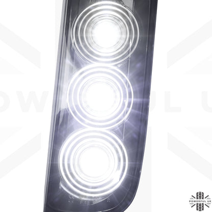 LED Reverse Light Assemblies (Pair) for Range Rover L322 - Clear Lens